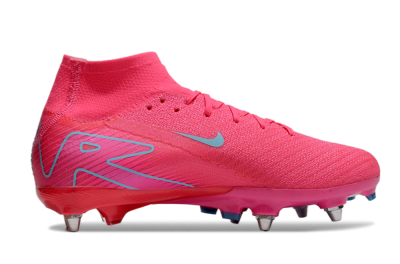 Nike Air Zoom Mercurial Superfly 10 Elite SG Soft Ground Soccer Cleats - Pink/Jade