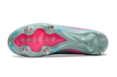 Nike Air Zoom Mercurial Vapor 16 Elite SG Soft Ground Soccer Cleats - Jade/Pink