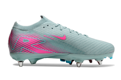 Nike Air Zoom Mercurial Vapor 16 Elite SG Soft Ground Soccer Cleats - Jade/Pink
