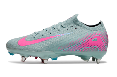 Nike Air Zoom Mercurial Vapor 16 Elite SG Soft Ground Soccer Cleats - Jade/Pink