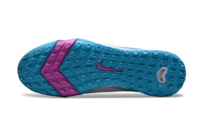 Nike Air Zoom Mercurial Vapor 16 Elite TF Artificial Turf Soccer Shoes - White/Purple/Jade
