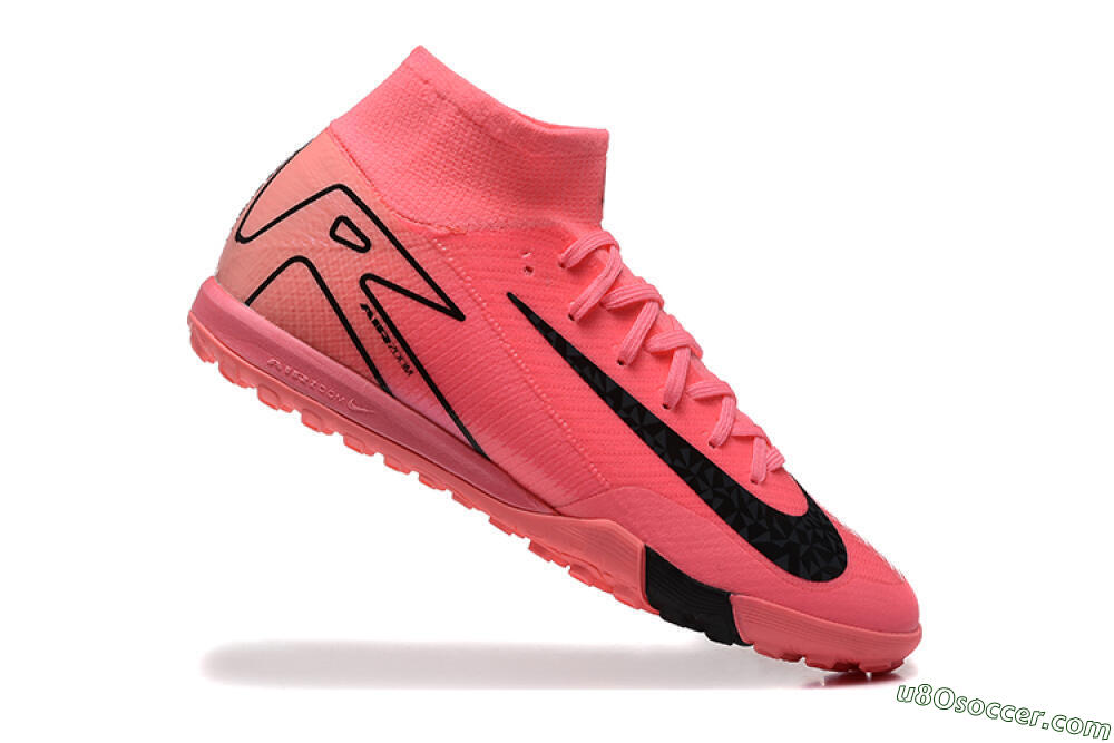 Nike Air Zoom Mercurial Superfly 10 Elite TF Artificial Turf Soccer Shoes - Red/Black 4