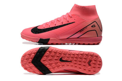 Nike Air Zoom Mercurial Superfly 10 Elite TF Artificial Turf Soccer Shoes - Red/Black