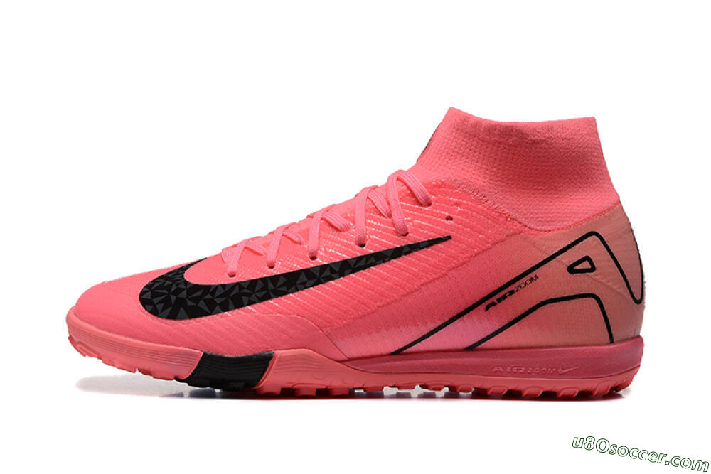 Nike Air Zoom Mercurial Superfly 10 Elite TF Artificial Turf Soccer Shoes - Red/Black 2