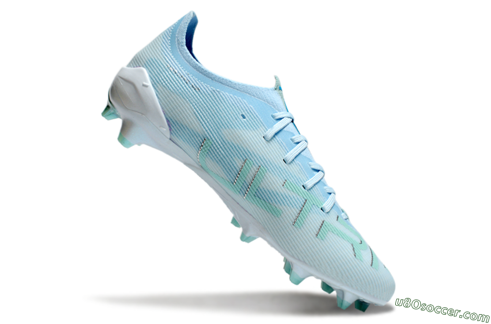 Puma Ultra Ultimate FG Firm Ground Soccer Cleats - Jade/Silver/Blue 4