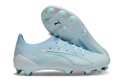 Puma Ultra Ultimate FG Firm Ground Soccer Cleats - Jade/Silver/Blue