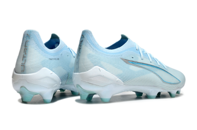 Puma Ultra Ultimate FG Firm Ground Soccer Cleats - Jade/Silver/Blue