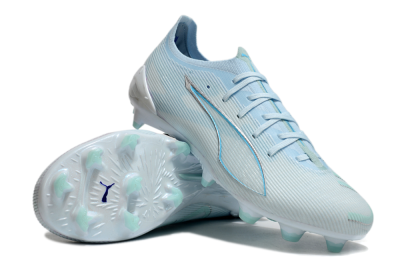 Puma Ultra Ultimate FG Firm Ground Soccer Cleats - Jade/Silver/Blue