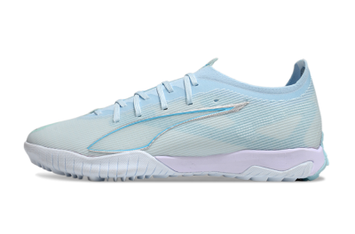 Puma Ultra Ultimate TF Artificial Turf Soccer Cleats - Jade/Silver/Blue