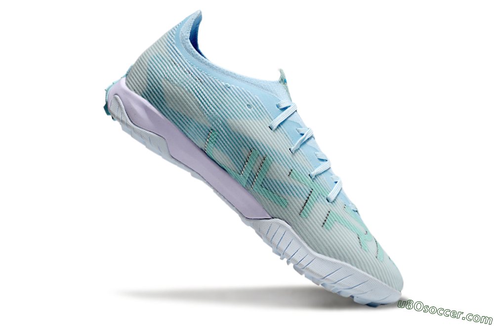 Puma Ultra Ultimate TF Artificial Turf Soccer Cleats - Jade/Silver/Blue 4