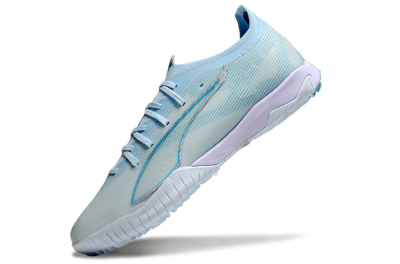 Puma Ultra Ultimate TF Artificial Turf Soccer Cleats - Jade/Silver/Blue