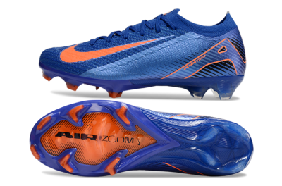 Nike Air Zoom Mercurial Vapor 16 Elite FG Firm Ground Soccer Cleats - Blue/Orange