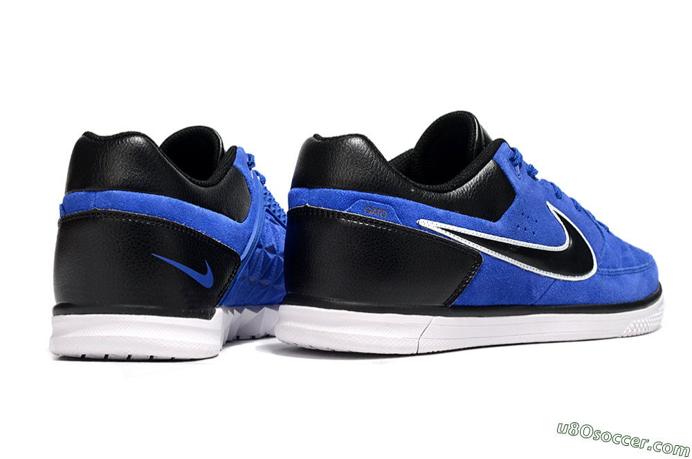 Nike Street Gato IC Indoor & Futsal Soccer Shoes - Blue/Black/White 6