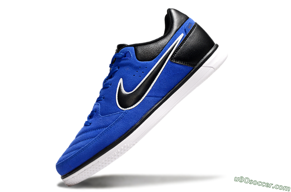 Nike Street Gato IC Indoor & Futsal Soccer Shoes - Blue/Black/White 5