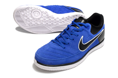 Nike Street Gato IC Indoor & Futsal Soccer Shoes - Blue/Black/White