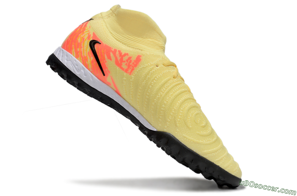 Nike Phantom Luna Elite NU TF Artificial Turf Soccer Shoes - Yellow/Black/Red 4