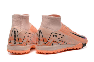 Nike Air Zoom Mercurial Superfly 10 Elite TF Artificial Turf Soccer Shoes - Pink/Purple/Black