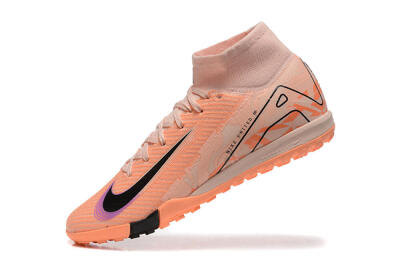 Nike Air Zoom Mercurial Superfly 10 Elite TF Artificial Turf Soccer Shoes - Pink/Purple/Black