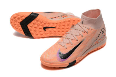 Nike Air Zoom Mercurial Superfly 10 Elite TF Artificial Turf Soccer Shoes - Pink/Purple/Black