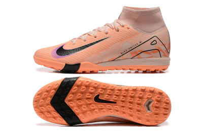 Nike Air Zoom Mercurial Superfly 10 Elite TF Artificial Turf Soccer Shoes - Pink/Purple/Black