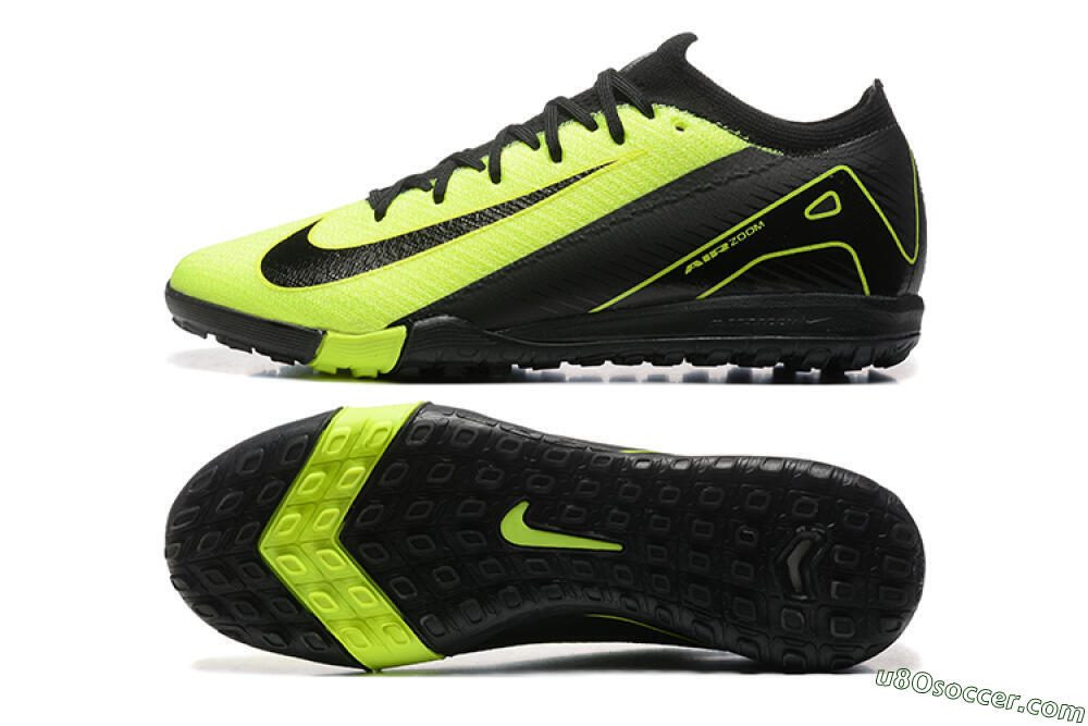 Nike Air Zoom Mercurial Vapor 16 Elite TF Artificial Turf Soccer Shoes - Yellow/Black 0