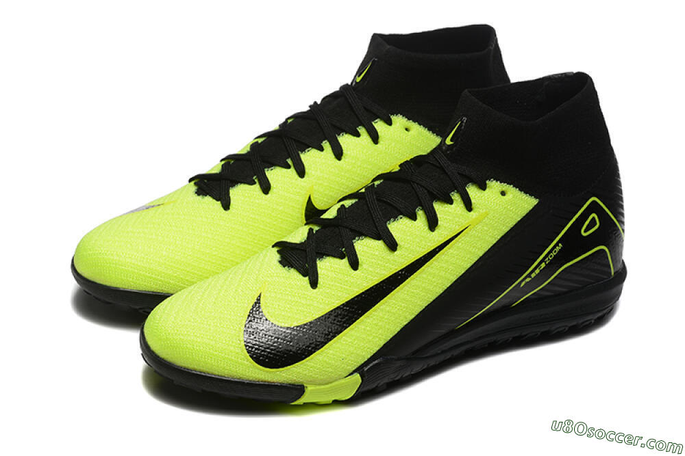 Nike Air Zoom Mercurial Superfly 10 Elite TF Artificial Turf Soccer Shoes - Yellow/Black 5