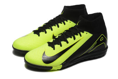 Nike Air Zoom Mercurial Superfly 10 Elite TF Artificial Turf Soccer Shoes - Yellow/Black