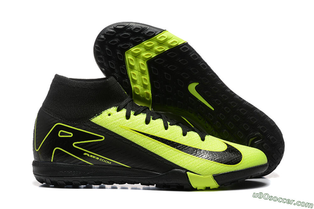 Nike Air Zoom Mercurial Superfly 10 Elite TF Artificial Turf Soccer Shoes - Yellow/Black 1