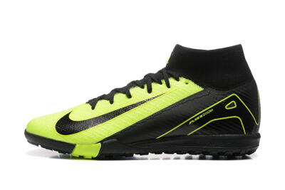 Nike Air Zoom Mercurial Superfly 10 Elite TF Artificial Turf Soccer Shoes - Yellow/Black