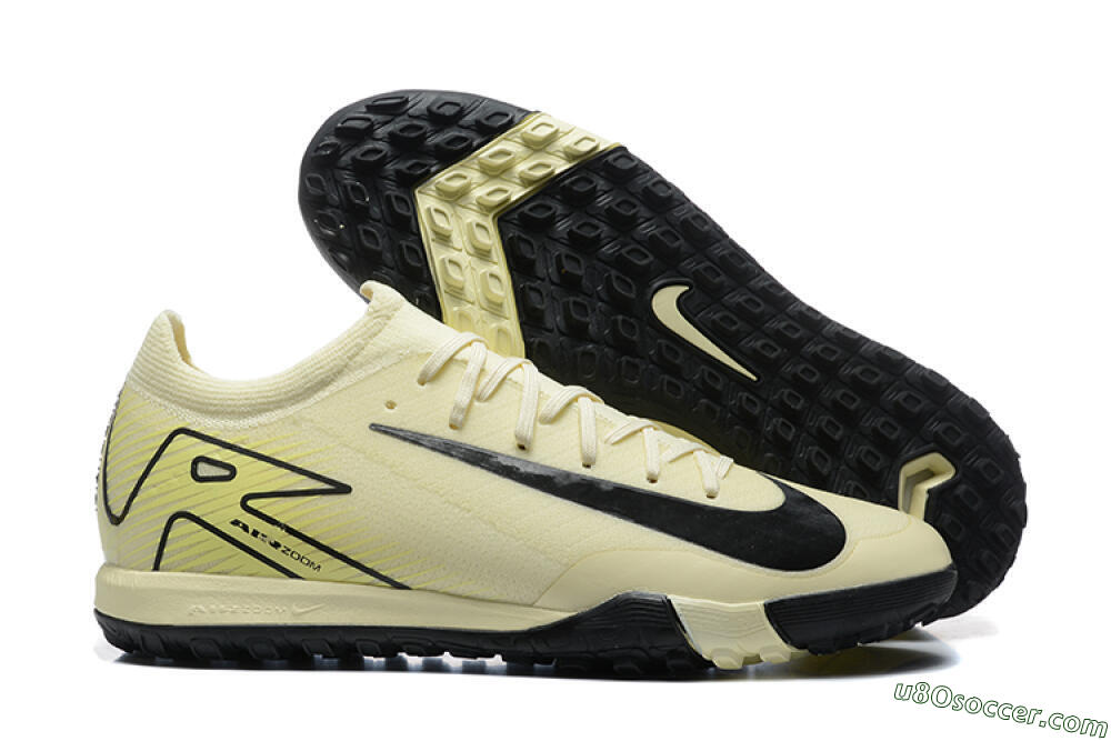 Nike Air Zoom Mercurial Vapor 16 Elite TF Artificial Turf Soccer Shoes - Beige/Black 1