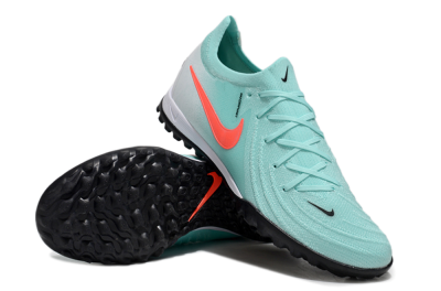 Nike Phantom Luna Elite TF Artificial Turf Soccer Shoes - Jade/Red/White