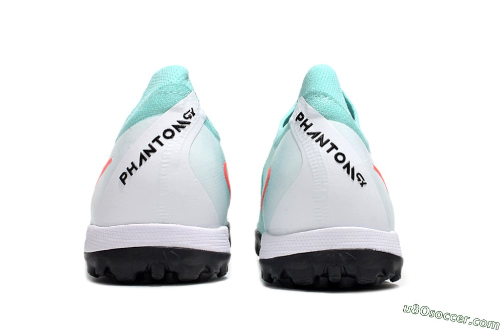 Nike Phantom Luna Elite TF Artificial Turf Soccer Shoes - Jade/Red/White 5