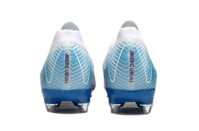 Nike Air Zoom Mercurial Vapor 16 Elite SG Soft Ground Soccer Cleats - White/Purple/Jade