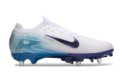 Nike Air Zoom Mercurial Vapor 16 Elite SG Soft Ground Soccer Cleats - White/Purple/Jade