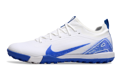 Nike Air Zoom Mercurial Vapor 16 Pro TF Artificial Turf Soccer Shoes - White/Blue