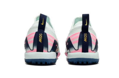 Nike Air Zoom Mercurial Vapor 16 Pro TF Artificial Turf Soccer Shoes - Jade/Yellow/Pink