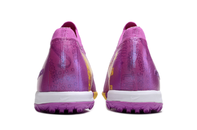 Nike Air Zoom Mercurial Vapor 16 Elite TF Artificial Turf Soccer Shoes - Purple/Yellow/White