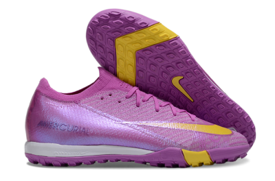 Nike Air Zoom Mercurial Vapor 16 Elite TF Artificial Turf Soccer Shoes - Purple/Yellow/White