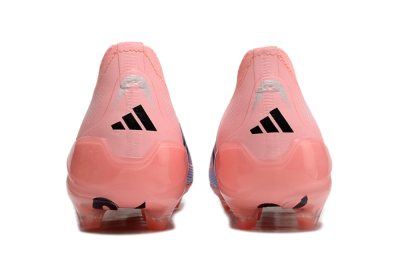 Adidas Predator Laceless Elite 25 FG Firm Ground Soccer Cleats - Pink/Blue/Black