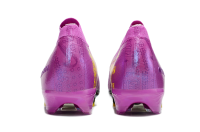 Nike Air Zoom Mercurial Vapor 16 Elite FG Firm Ground Soccer Cleats - Purple/Yellow/Gold