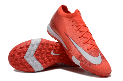 Nike Air Zoom Mercurial Vapor 16 Elite TF Artificial Turf Soccer Shoes - Red/White