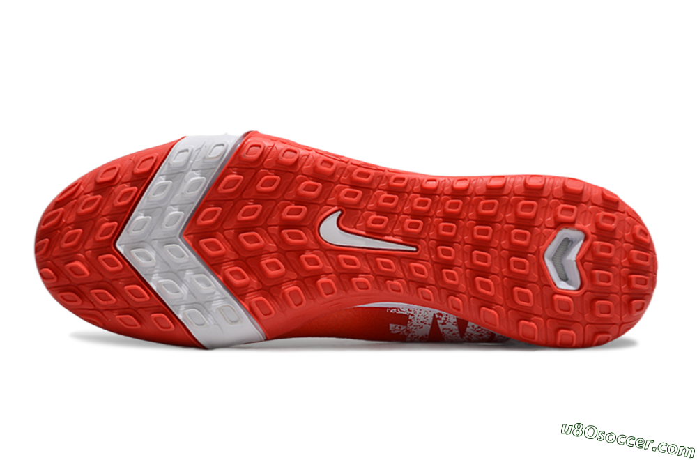 Nike Air Zoom Mercurial Superfly 10 Elite TF Artificial Turf Soccer Shoes - Red/White 6