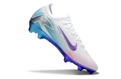 Nike Air Zoom Mercurial Vapor 16 Elite FG Firm Ground Soccer Cleats - White/Purple/Pink/Jade