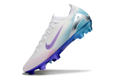 Nike Air Zoom Mercurial Vapor 16 Elite FG Firm Ground Soccer Cleats - White/Purple/Pink/Jade