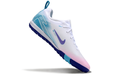 Nike Air Zoom Mercurial Vapor 16 Pro TF Artificial Turf Soccer Shoes - White/Purple/Pink/Jade