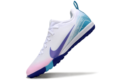 Nike Air Zoom Mercurial Vapor 16 Pro TF Artificial Turf Soccer Shoes - White/Purple/Pink/Jade