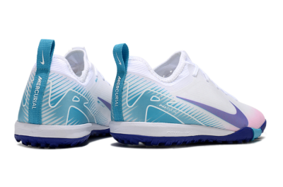 Nike Air Zoom Mercurial Vapor 16 Pro TF Artificial Turf Soccer Shoes - White/Purple/Pink/Jade