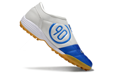 Nike Total 90 II TF Artificial Turf Soccer Shoes - Blue/White/Brown