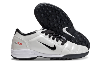 Nike Total 90 II TF Artificial Turf Soccer Shoes - Beige/Black/White