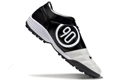 Nike Total 90 II TF Artificial Turf Soccer Shoes - Beige/Black/White